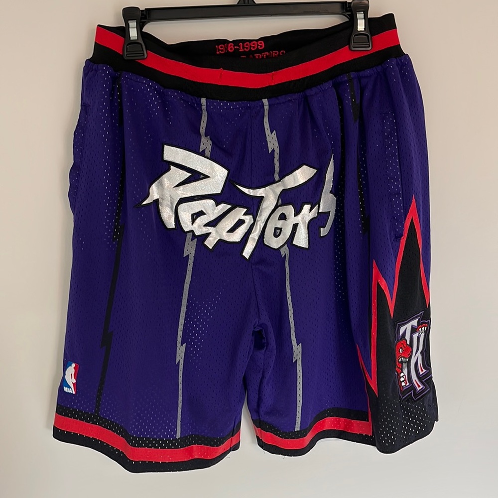 Just Don Toronto Raptors NBA Basketball Shorts